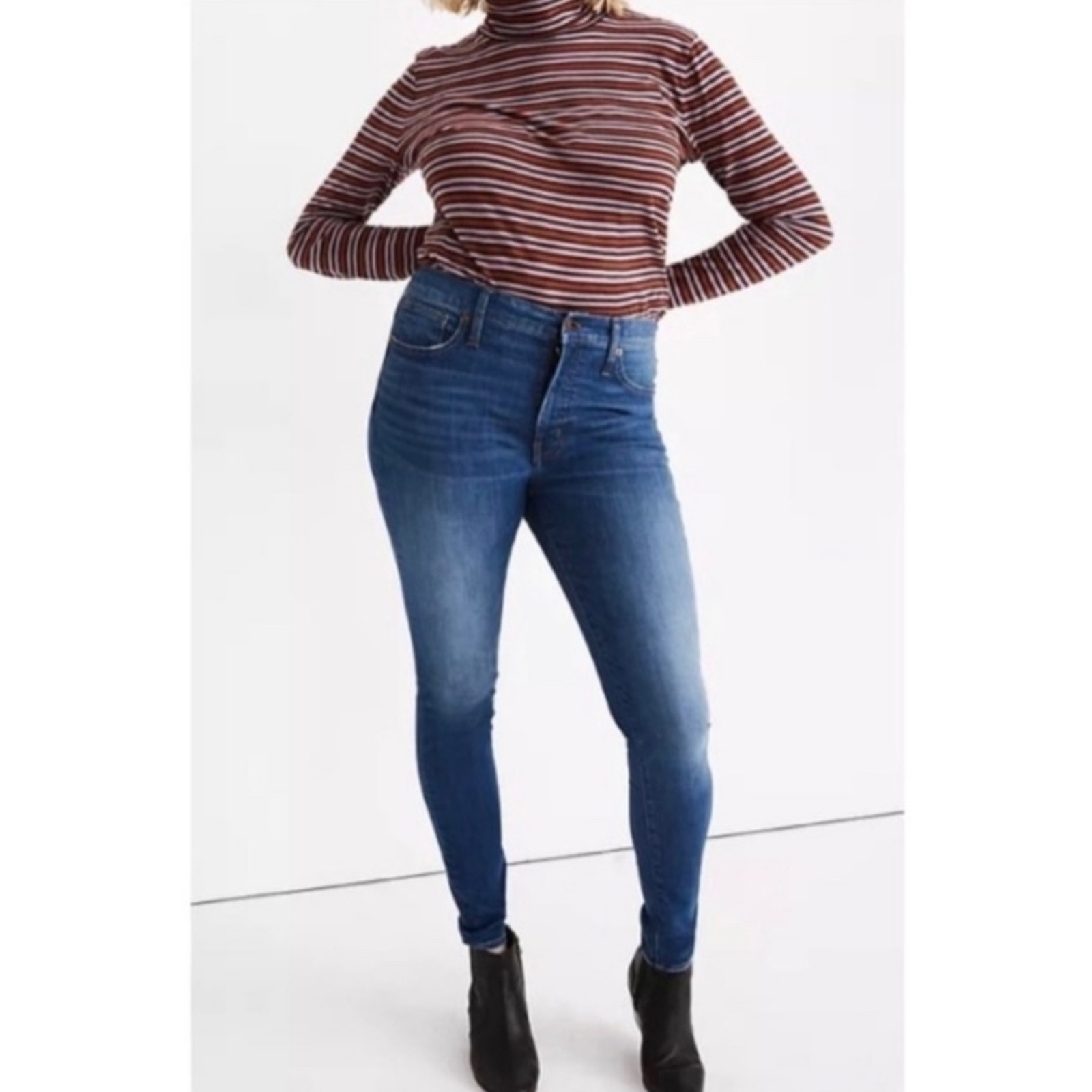 Madewell Mid-Rise Skinny Jean Size 27